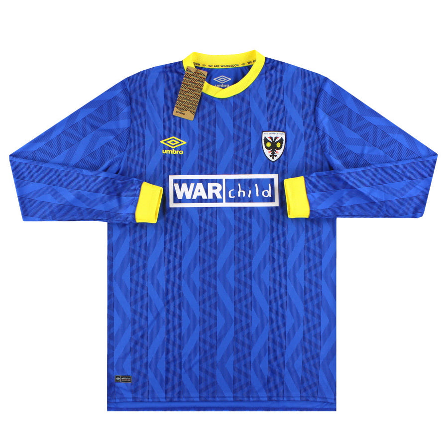 2024-25 AFC Wimbledon Umbro Home Shirt L/S *BNIB*