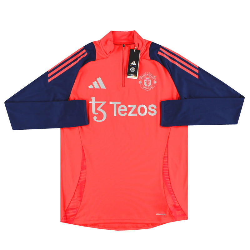 2024-25 Manchester United adidas 1/4 Zip Training Top *w/tags* M