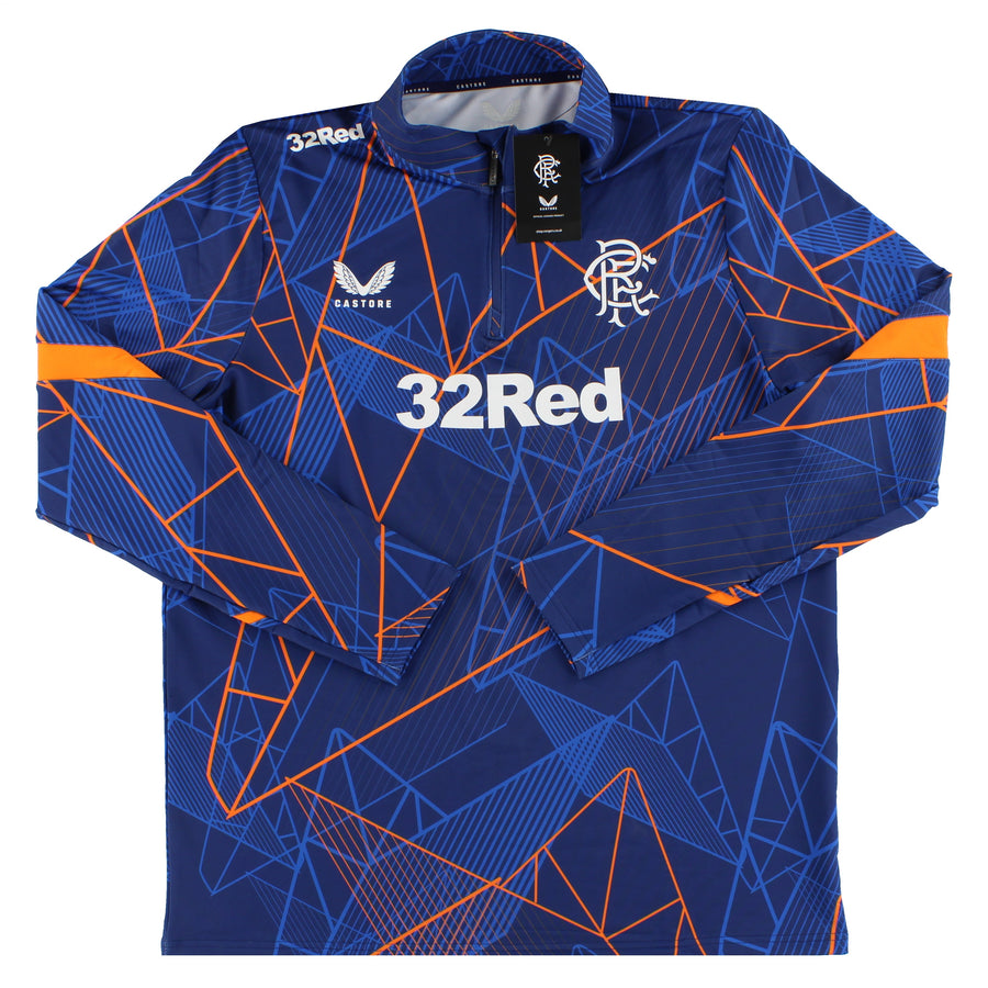 2024-25 Rangers Castore 1/4 Zip Training Top *BNIB* L