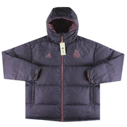 2024-25 Real Madrid adidas Seasonal Reversible Padded Down Jacket *w/tags* M