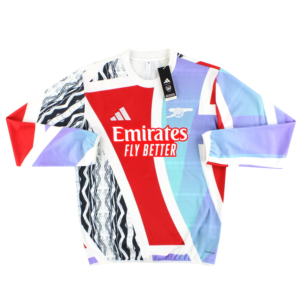 2024-25 Arsenal adidas Pre-Match Warm Top *w/tags*