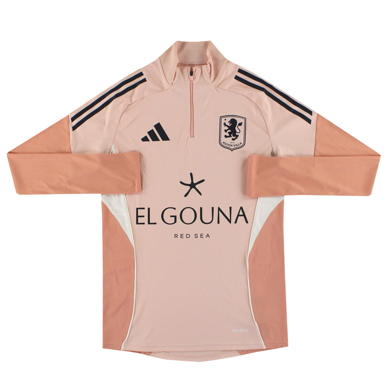 2025-26 Aston Villa adidas Player Issue 1/4 Zip Training Top XL