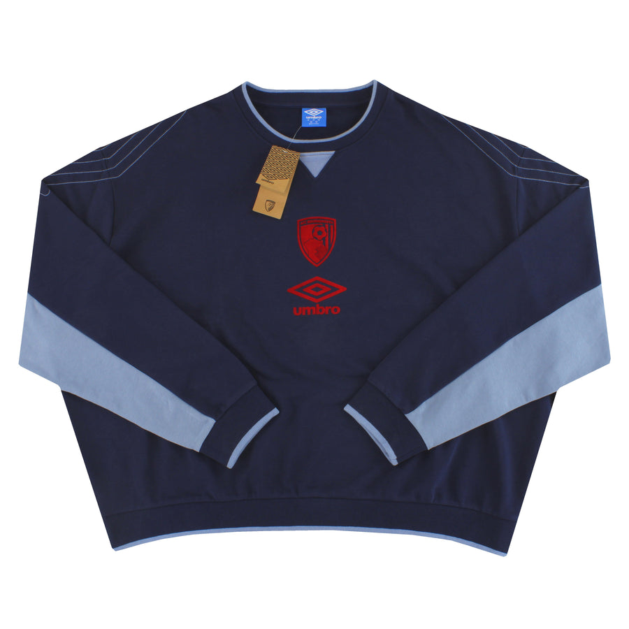 2025-26 Bournemouth Umbro Travel Crew Sweatshirt *w/tags* XXXXL