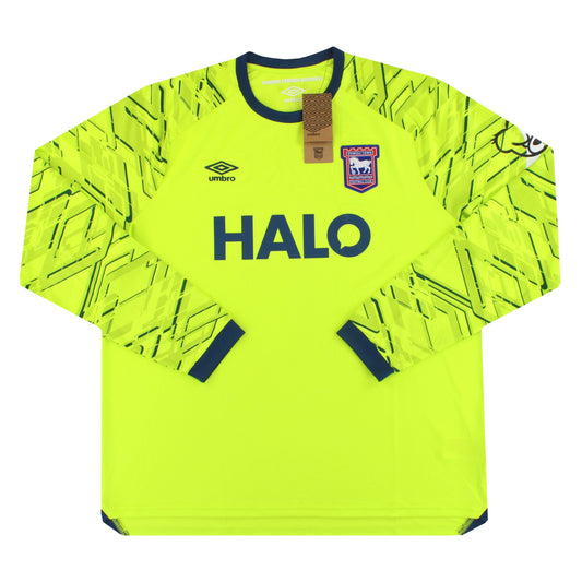2025-26 Ipswich Umbro Goalkeeper Shirt L/S *w/tags* XXL