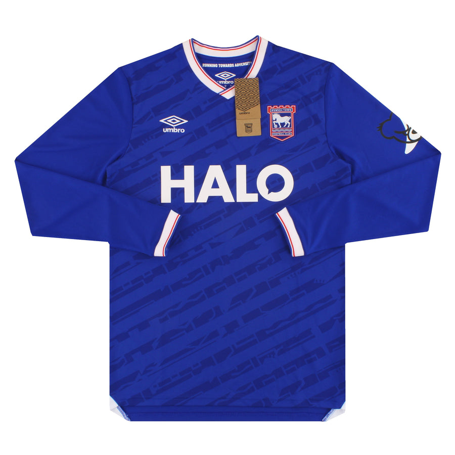 2025-26 Ipswich Umbro Home Shirt L/S *w/tags*