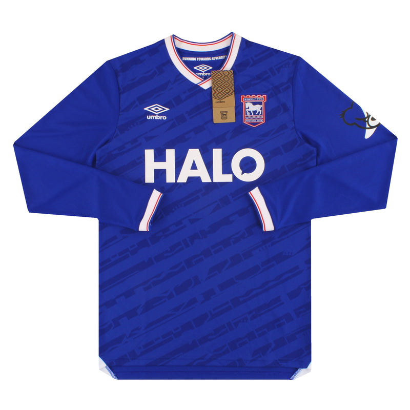 2025-26 Ipswich Umbro Home Shirt L/S *w/tags* XXXL