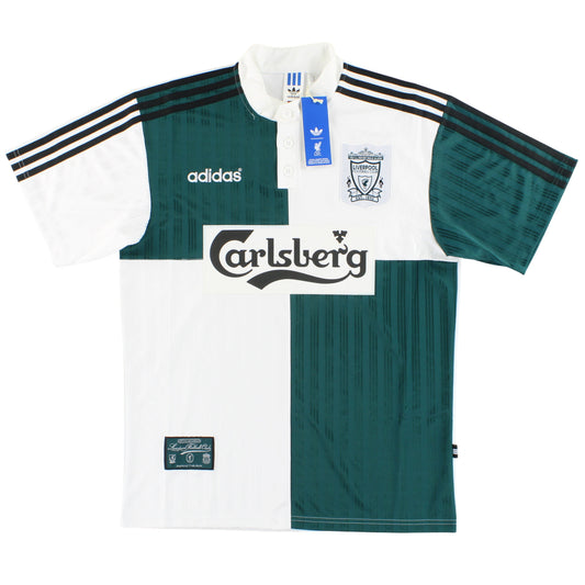 1995-96 Liverpool adidas Originals Bringback Reissue Away Shirt *w/tags* L