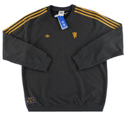 2025-26 Manchester United adidas Terrace Icons Sweatshirt *BNIB* M