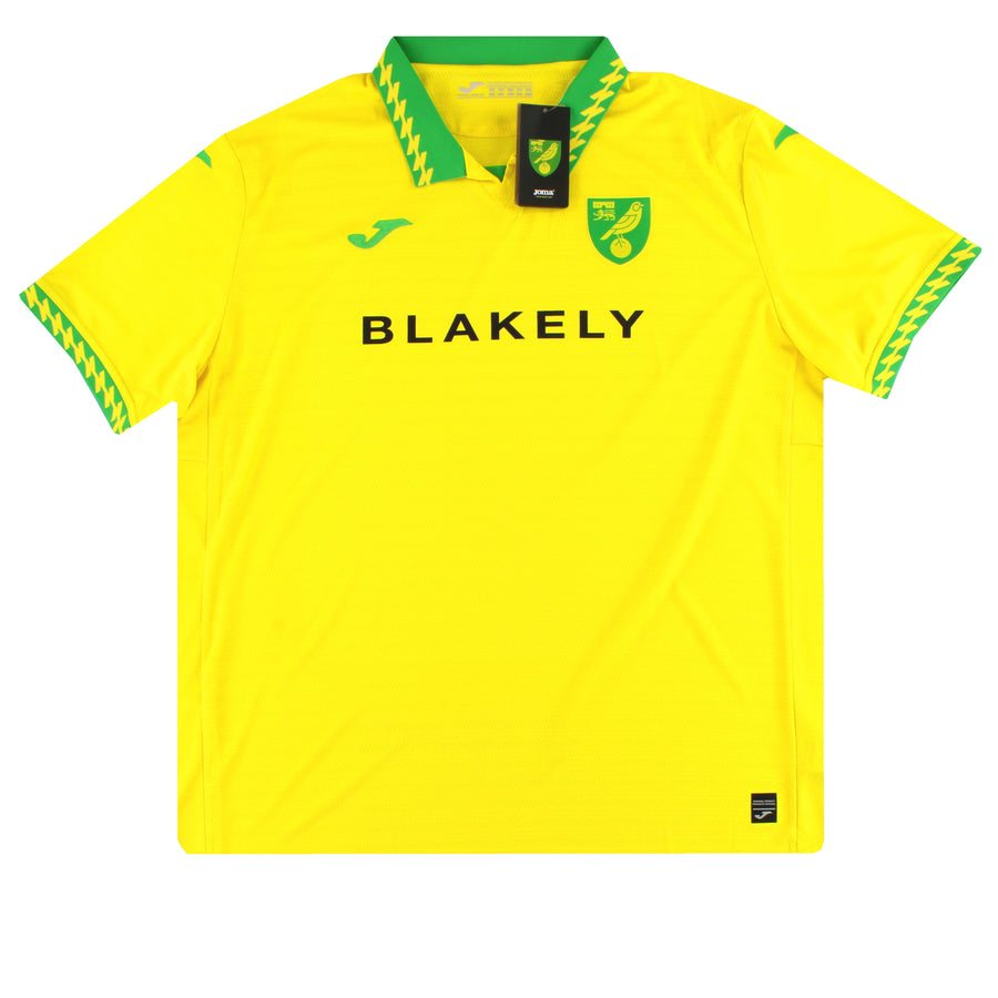2025-26 Norwich City Joma Home Shirt *BNIB* XXXXXL