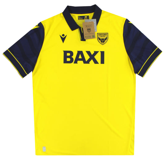 2025-26 Oxford United Macron Home Shirt *BNIB* XXXXXL