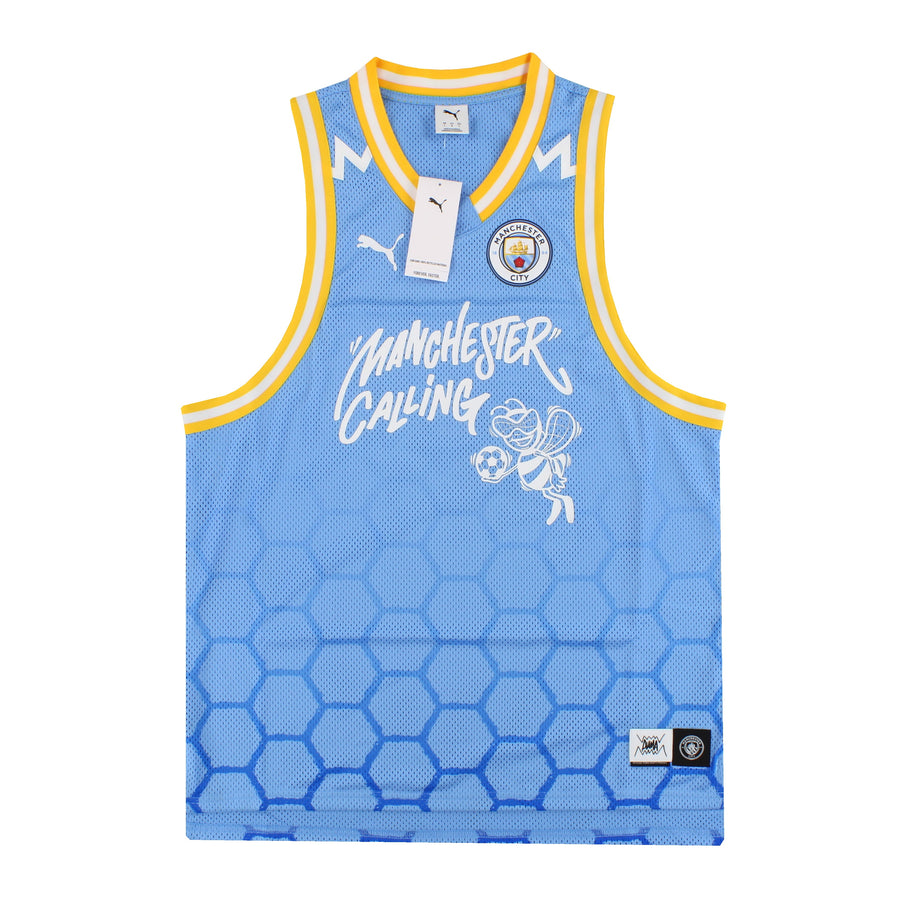2025-26 Puma Hoops x Manchester City Basketball Vest *w/tags* M