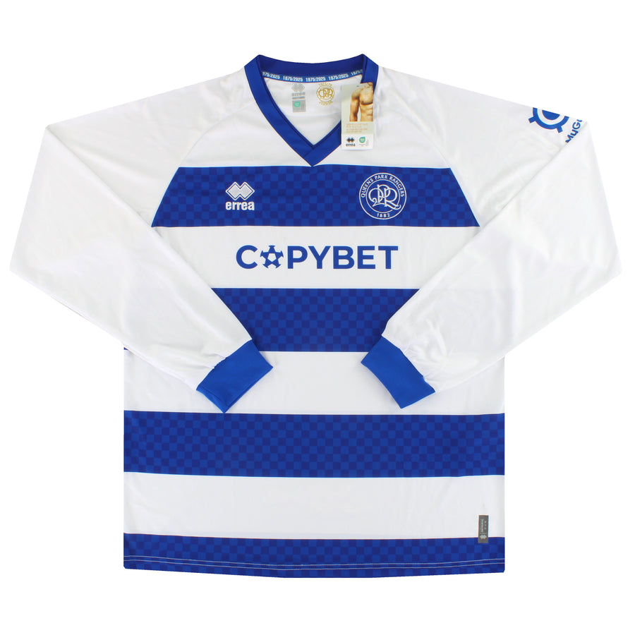 2025-26 QPR Errea Home Shirt L/S *w/tags* XXXXL