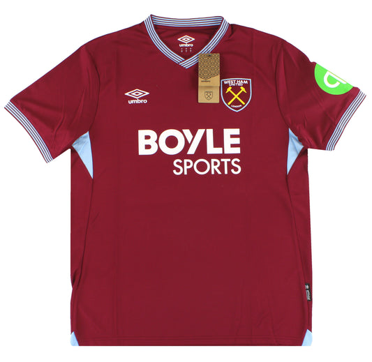 2025-26 West Ham Umbro Home Shirt *BNIB* L