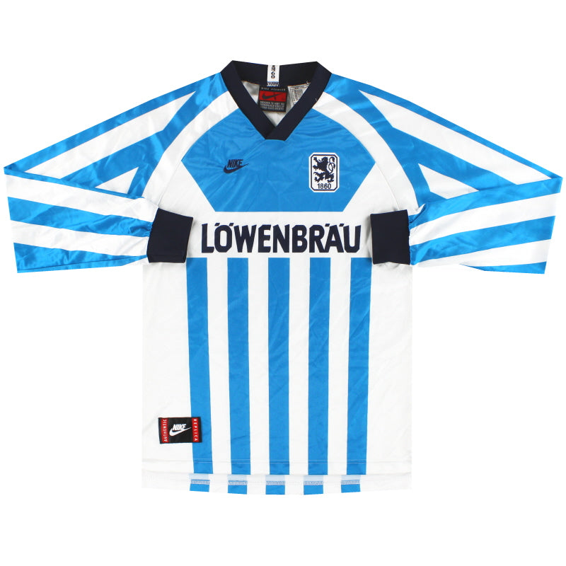 1995-96 1860 Munich Nike Home Shirt L/S XL.Boys