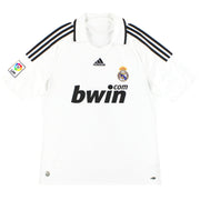 2008-09 Real Madrid adidas Home Shirt XXL
