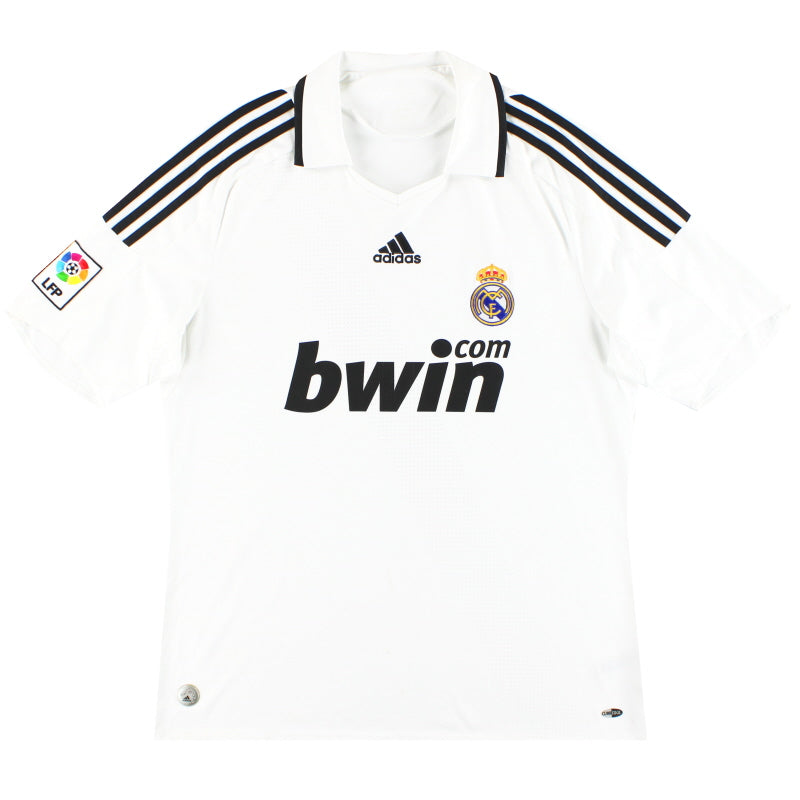 2008-09 Real Madrid adidas Home Shirt XXL