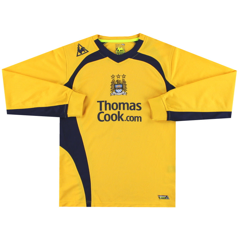 2008-09 Manchester City Le Coq Sportif Goalkeeper Shirt XL.Boys