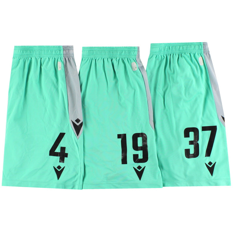 2022-23 SPAL Macron Player Issue Away Shorts *As New* XL