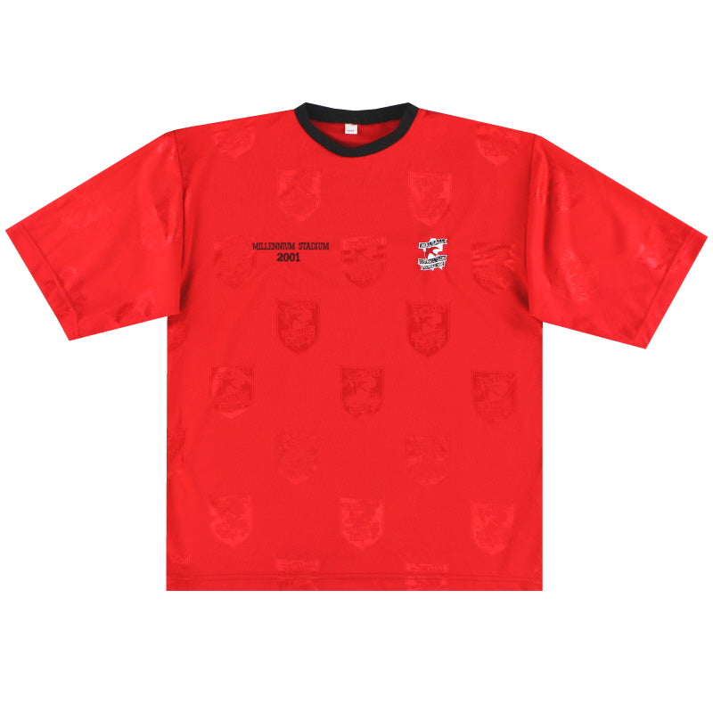2001 Walsall 'Millennium Stadium' Fan Shirt L.Boys