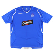 2008-09 Rangers Umbro Home Shirt XXL