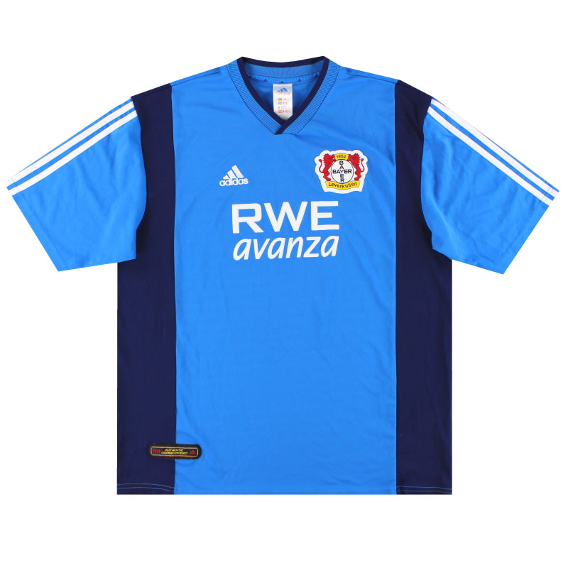 2002-03 Bayer Leverkusen adidas Away Shirt XXL