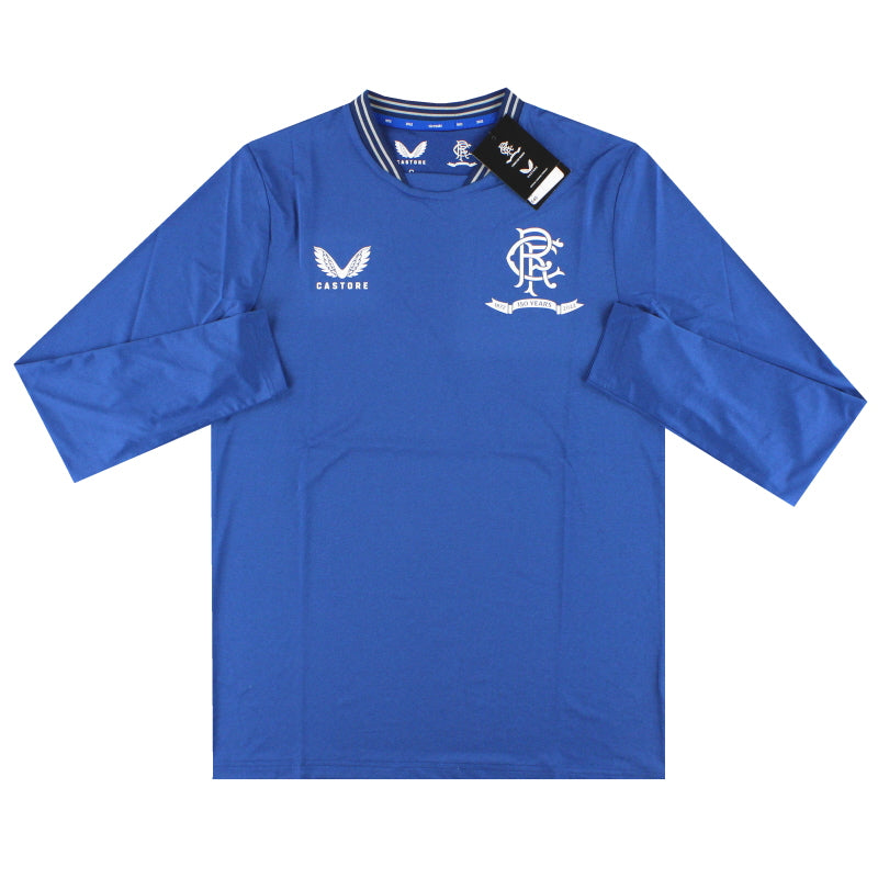 2022-23 Rangers Castore Travel Tee L/S *BNIB* S