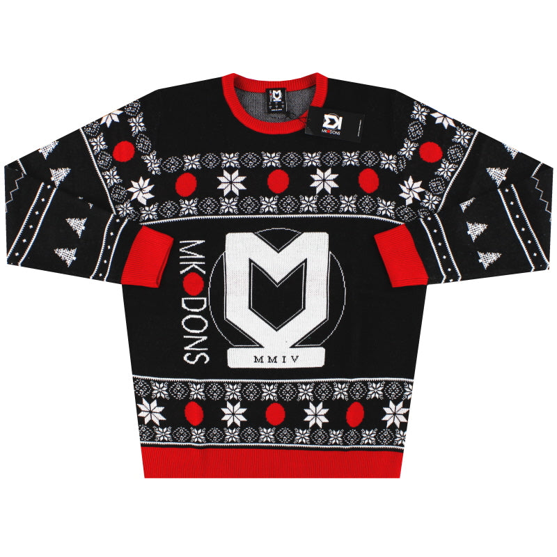 2022-23 MK Dons Castore Christmas Jumper *BNIB* M