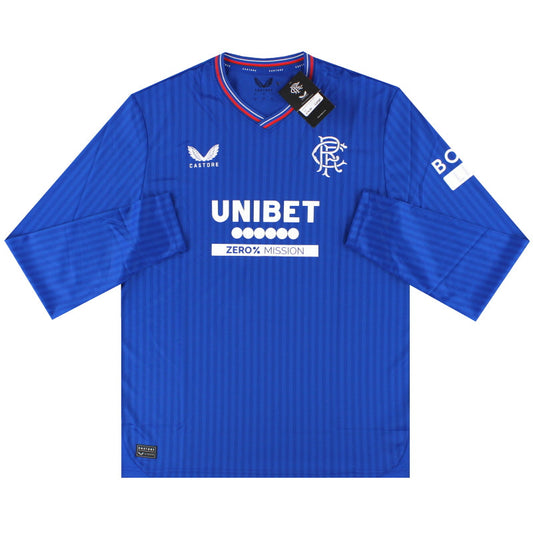 2023-24 Rangers Castore Home Shirt L/S *BNIB*