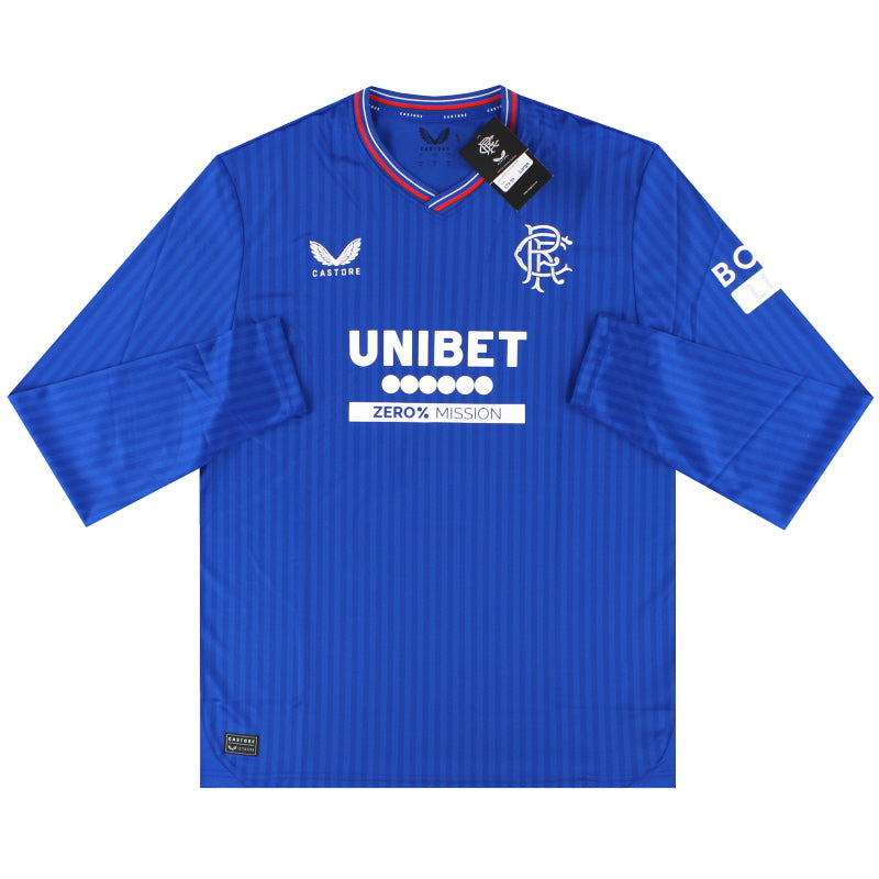 2023-24 Rangers Castore Home Shirt L/S *BNIB*