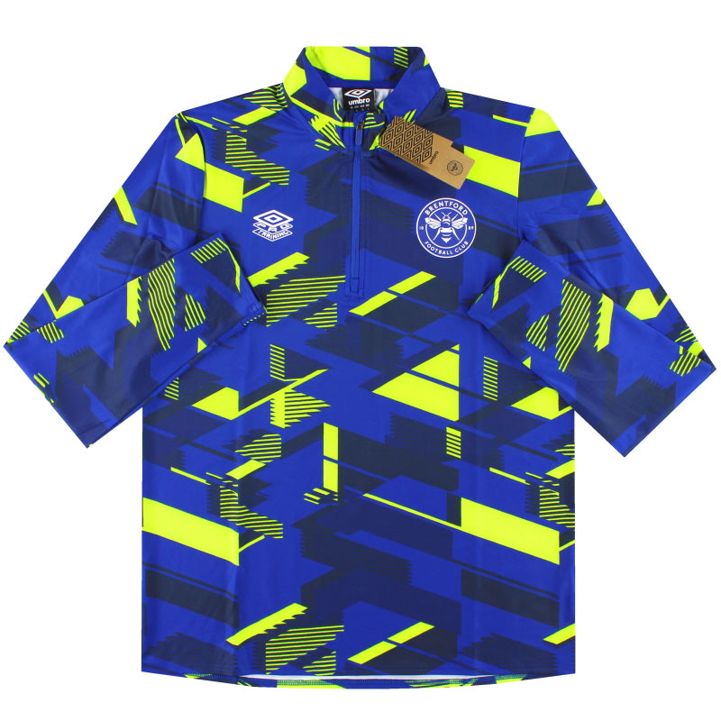 2023-24 Brentford Umbro Mid Layer 1/4 Zip Top *BNIB* XXL