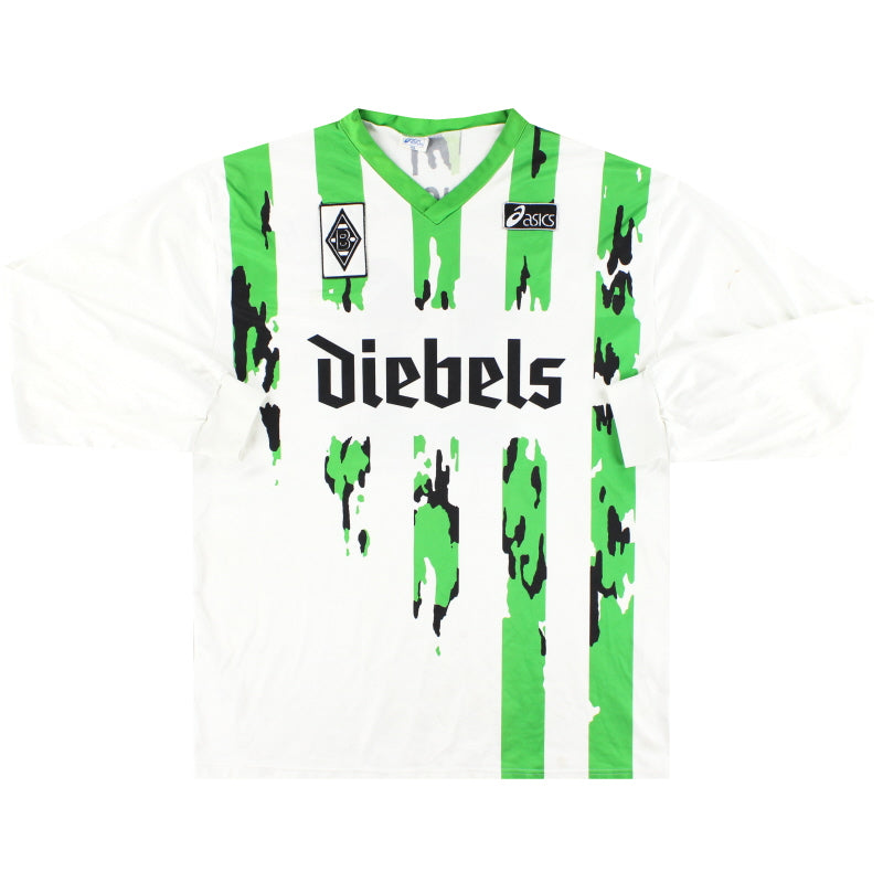 1994-95 Borussia Monchengladbach Asics Home Shirt #11 L/S XXL