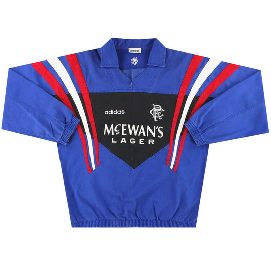 1994-95 Rangers adidas Drill Top L