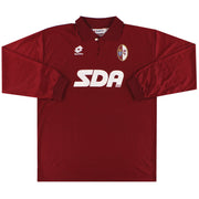 1995-96 Torino Lotto Match Issue Home Shirt L/S #23