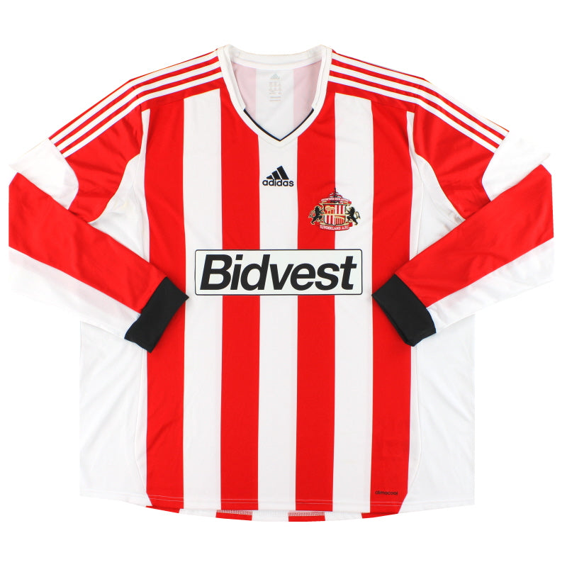 2013-14 Sunderland adidas Home Shirt L/S XXXL