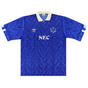 1989-91 Everton Umbro Home Shirt *Mint* XXL