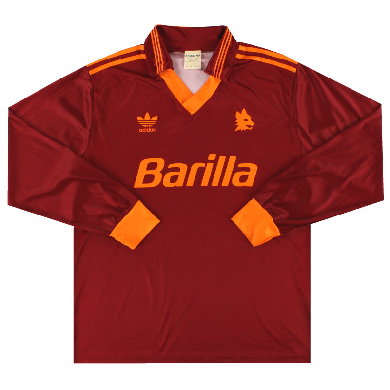 1992-94 Roma adidas Home Shirt L/S