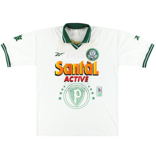 1998 Palmeiras Reebok Away Shirt #11 L