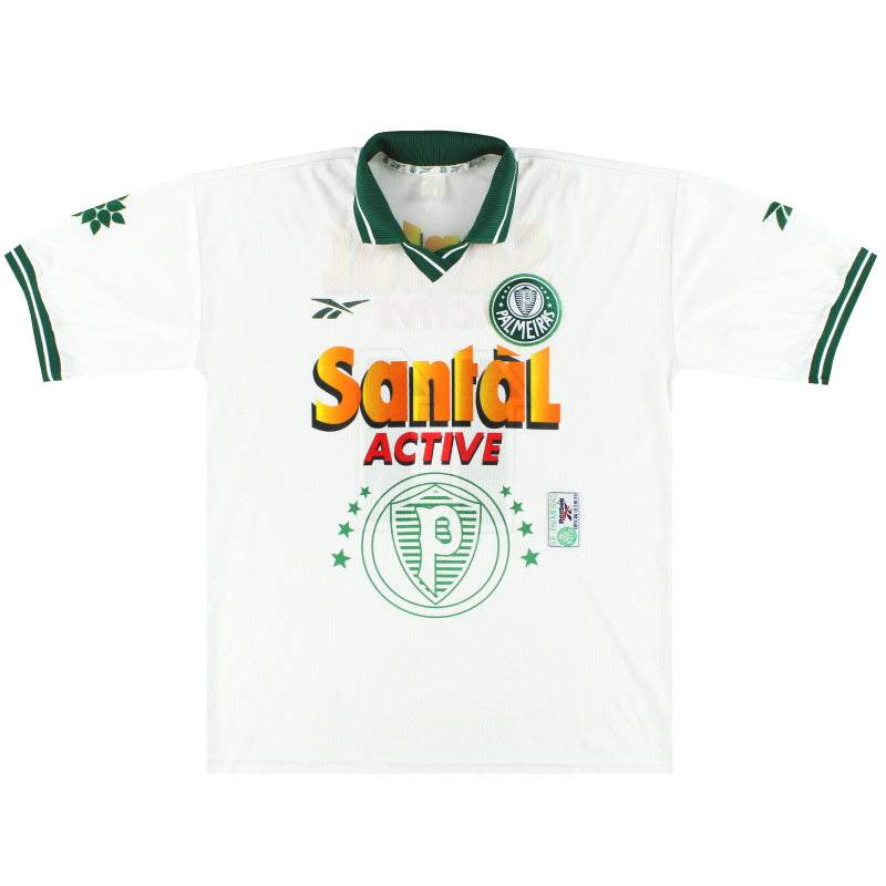 1998 Palmeiras Reebok Away Shirt #11 L