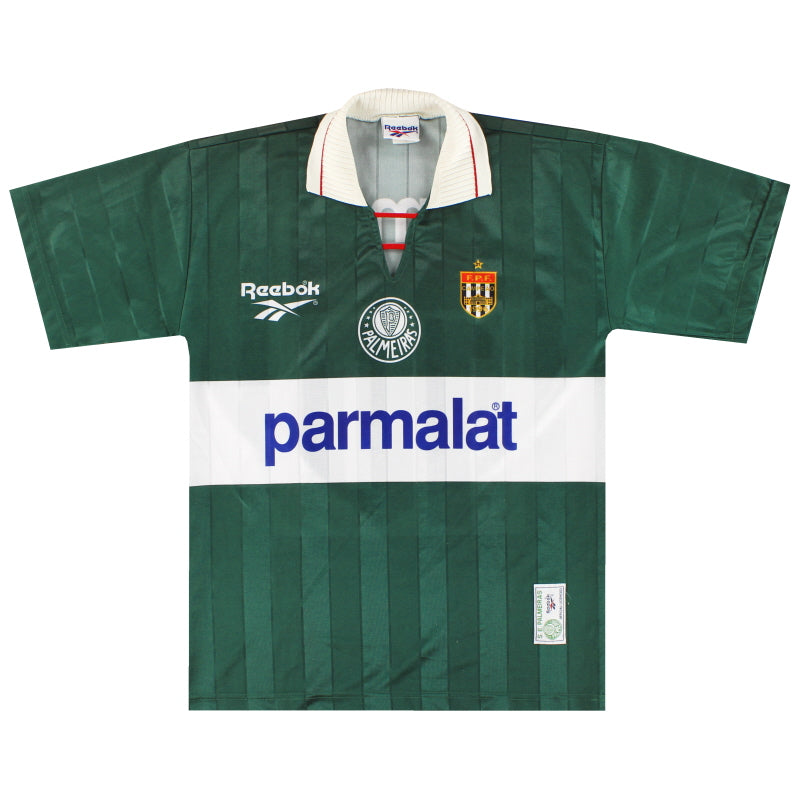 1997 Palmeiras Reebok Fourth Shirt #10 M