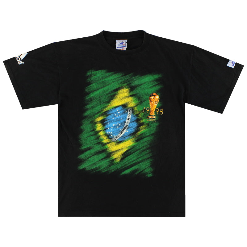 1998-00 Brazil 'France 98' Graphic Tee M