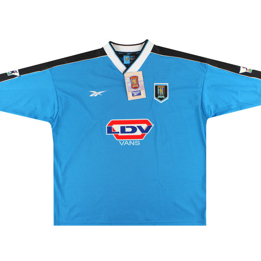 1998-00 Aston Villa Reebok Away Shirt Collymore #9 *w/tags* XXL