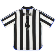 1999-00 Newcastle adidas Home Shirt Domi #4 *Mint* L