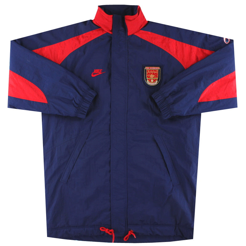 1994-96 Arsenal Nike Padded Bench Coat *Mint* L