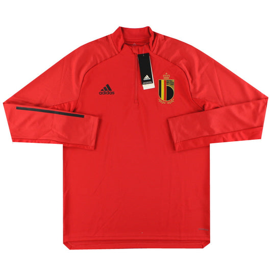 2020-21 Belgium adidas 1/4 Zip Training Top *BNIB* S