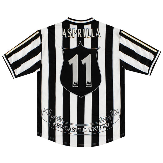 1997-99 Newcastle adidas Home Shirt Asprilla #11 XL