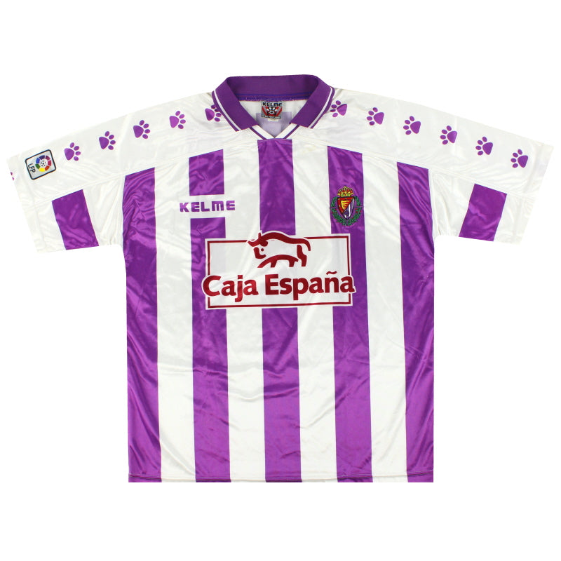 1996-97 Real Valladolid Kelme Home Shirt XL