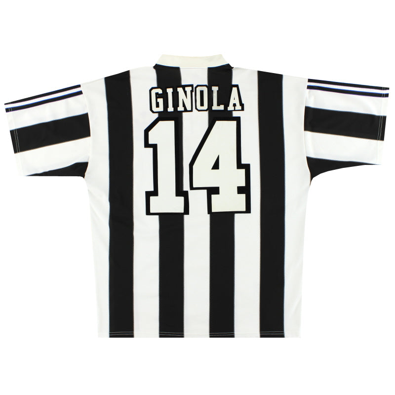 1995-97 Newcastle adidas Home Shirt Ginola #14 XL