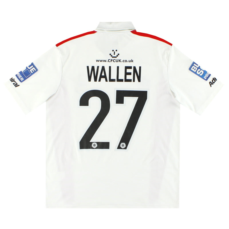 2011-12 Tamworth Admiral Away Shirt Wallen #27 M