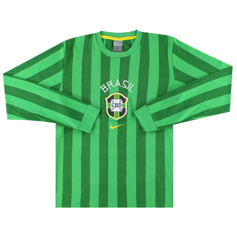 2002-03 Brazil Nike Tee L/S *As New* M