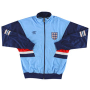 1987-90 England Umbro Track Jacket L